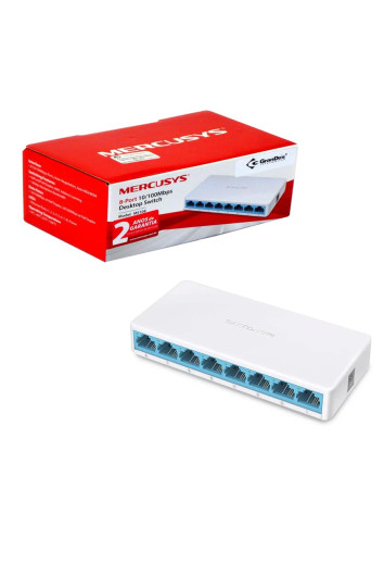 Switch 8 Portas 10/100 Mercusys Ms108