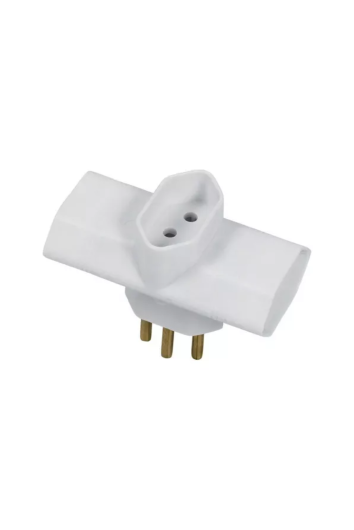 Adaptador T 3p P/tomada Padrao Novo
