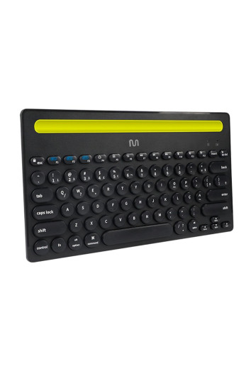 Teclado S/ Fio Bluetooth Slot Preto