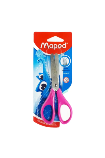 Tesoura 13 Cm Pulse Jacaré Maped Cores Diversas