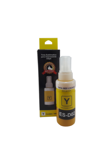 Tinta Sublimática Es-d02 Amarelo 100ml