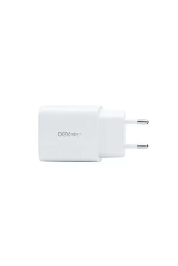 Carregador Parede C/ Usb + Tipo C Recarga Rapida Cg206 Branco