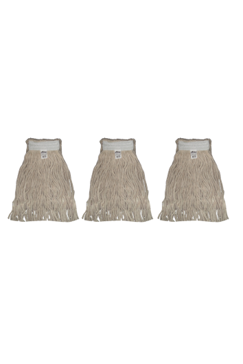Refil Mopinho Umido Algodão 190g Ponta Cortada - 3 Und