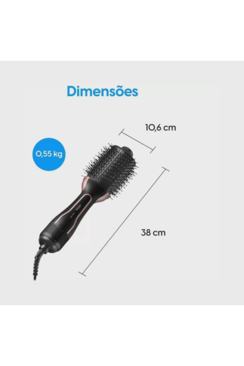Escova Secadora Agile Hair 1200w Bivolt 