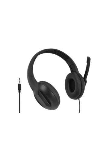Fone Headset Office P3 Pto - Ph373 - Multilaser