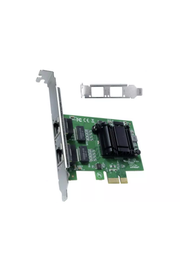 Placa de Rede Dual Port Pci-e 10/100/1000