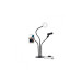 Ring Light Led 8,5cm Usb 3 Cores Sup. Articulado Celular Mic