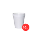 Copo Térmico Isopor 180ml C/20un - 10 Und