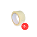 Fita Adesiva Teck Plast Larga 45mm X 100m Transparente - 10 Und