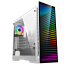 Gabinete Gamer Infinity Lateral Vidro Branco