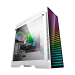 Gabinete Gamer Infinity Lateral Vidro Branco