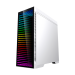 Gabinete Gamer Infinity Lateral Vidro Branco