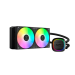 Water Cooler Aura Intel-amd 240mm Preto