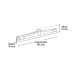 Rodo Plastico 40cm Preto Duplo S/cabo