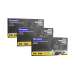 Luva Nitrilica Preta Cx C/100 Tam M - 3 Und