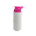 SQUEEZE ALUMÍNIO BRANCA TAMPA ROSA 600ML P/SUBLIMAÇÃO - METALNOX 57010