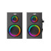 Caixa de Som Gamer Orchestra Rgb 7w Rms Bluetooth/usb/p2 Preto 