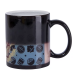 Caneca Cerâmica Mágica Preta 325ml P/sublimação