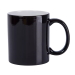 Caneca Cerâmica Mágica Preta 325ml P/sublimação