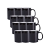 Caneca Cerâmica Mágica Preta 325ml P/sublimação