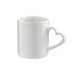 CANECA SUBLIME CERÂMICA BRANCO ALCA CORAÇÃO 300ML P/SUBLIMÇÃO A893