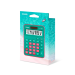 Calculadora 12dig Verde/rosa