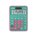 Calculadora 12dig Verde/rosa