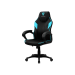CADEIRA GAMER THUNDERX3 EC1 PRETO COM CIANO - 67997