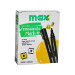 Marcador Permanente Preto Mark+ Maxprint