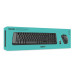 Teclado e Mouse Logitech Mk220 Sem Fio Compacto Preto Abnt2