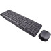 Kit Teclado e Mouse Usb S/ Fio Mk235 Logitech 
