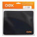 Mouse Pad Emborrachado C/ Tecido Preto Mp100 22x18 OEX