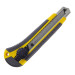 Estilete 18mm Profissional Emborrachado Trava Circular Es1804 Brw