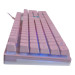 Teclado Gamer Usb C/led Prismatic Rosa Tc205