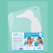 Mascara Protetor Facial Plastica 100% Transparente