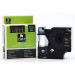 FITA ROTULADOR D1 PRO 19MMX7MTS POLIESTER BC/PT - 45811 - DYMO