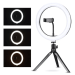 Ring Light Led 10 Usb 3 Cores C/ Tripe R10w12