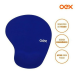 Mouse Pad C/ Apoio Gel Azul Mp200