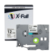 Fita Rotulador Brother Tze Fx231 12mm Pto/branco Compatível - X-FULL