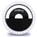 Ring Light Portatil Preto Led 8,5cm Clipe Celular
