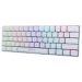 Teclado Gamer Usb Mecânico C/led Ziggy Branco Tc607 OEX