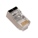 Conector Rj 45 Macho Cat5e Blindado