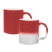 Caneca Cerâmica Mágica Vermelha Cintilante 325ml P/sublimação 
