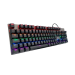 Teclado Gamer Usb Mecânico Switch Red C/led Nysus Tc608 Oex