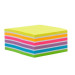 Anote e Cole Maxprint 76x76 Arco-iris 7 Cores Cubo C/400fls