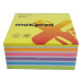 Anote e Cole Maxprint 76x76 Arco-iris 7 Cores Cubo C/400fls