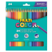 Lápis de Cor 24 Cores Sextavado Multicolor Eco - Faber Castel