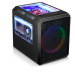 Gabinete K-mex, Microcraft Iii, Mini Itx, com Fan, Rbw, Preto - Cg-03rc