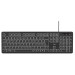 Teclado com Fio Light Iluminado Office TC268 Preto