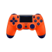 Controle Dualshock Ps4 S/fio Laranja Sunset 